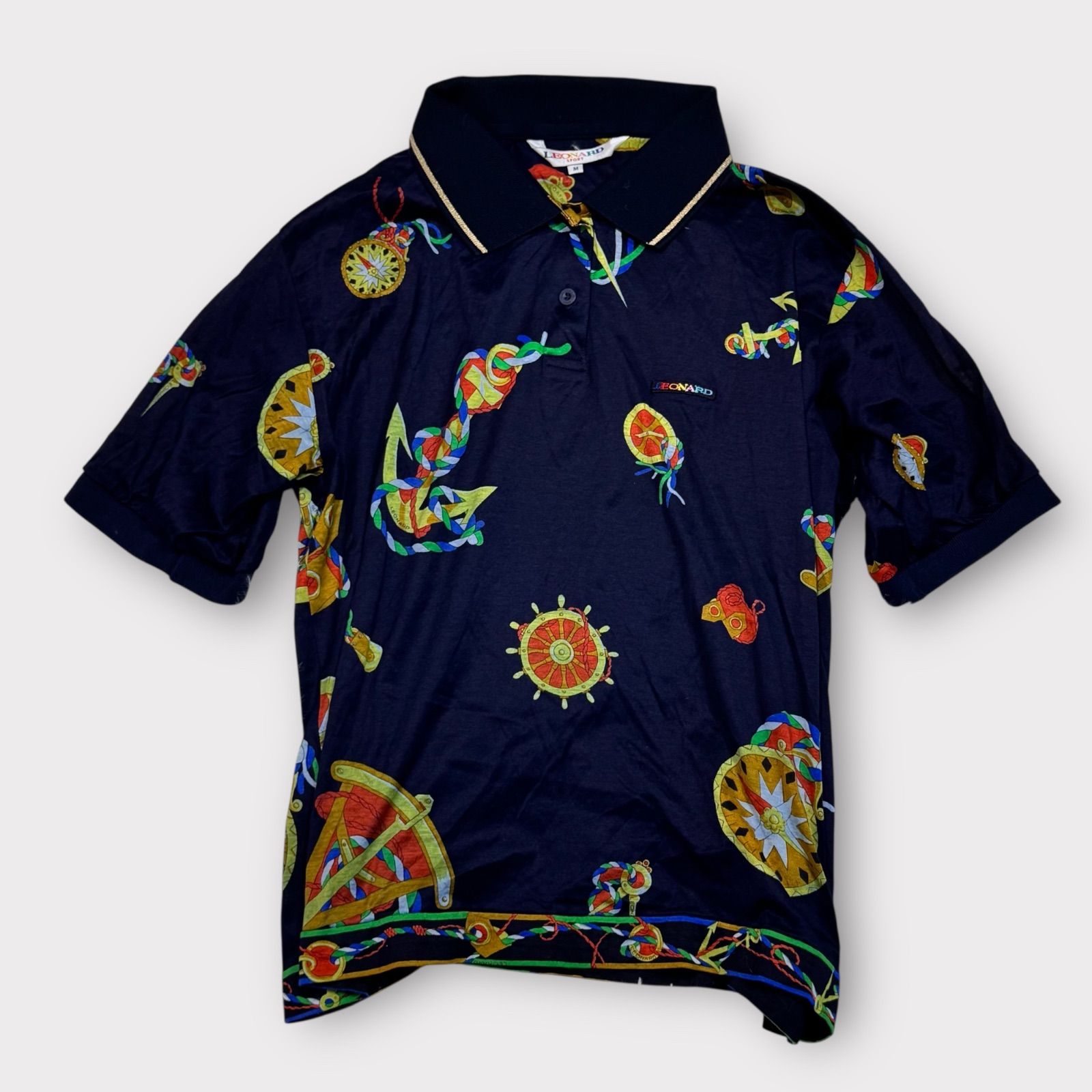 極美品！LEONARD SPORT レオナール スポーツ ポロシャツ トップス 半袖
