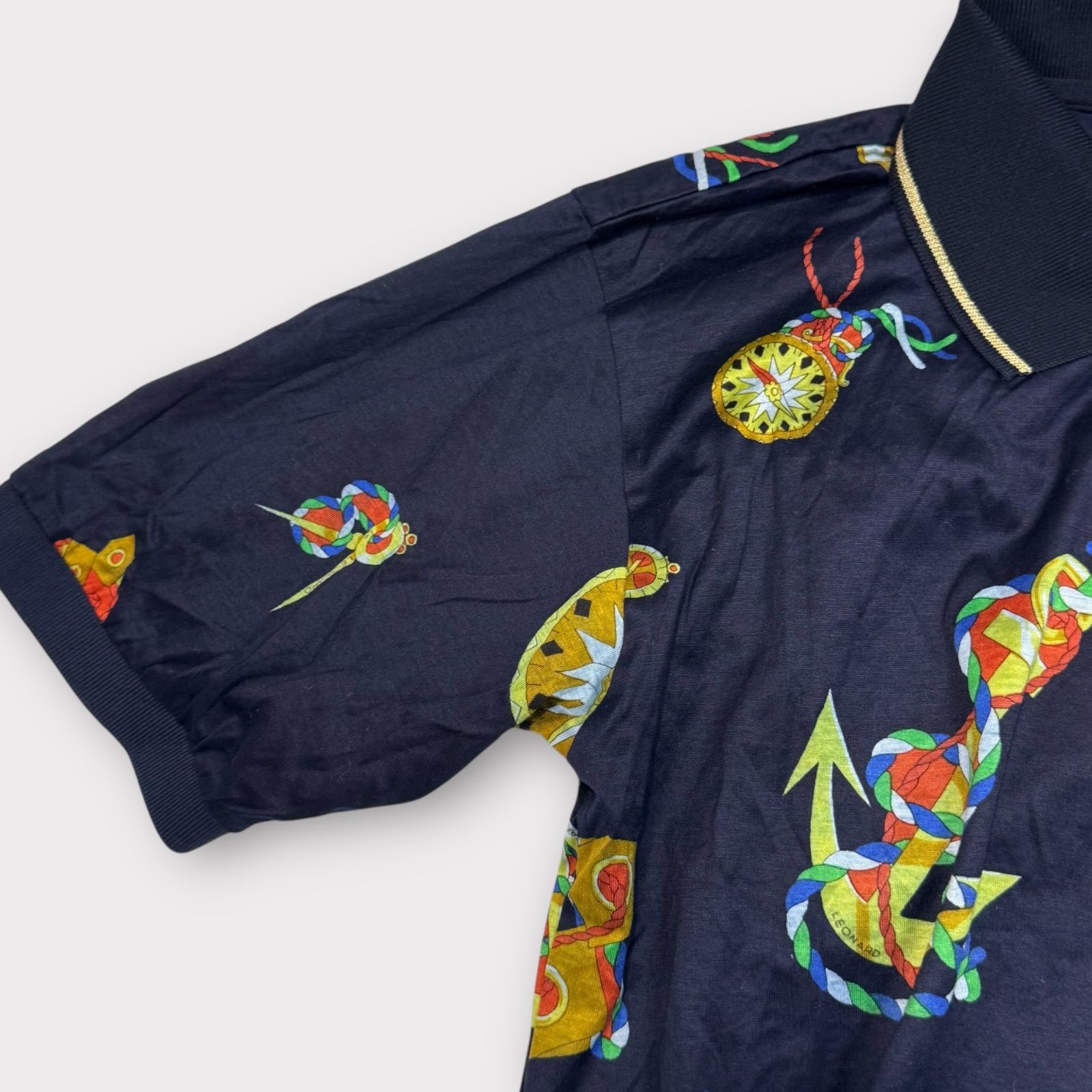 極美品！LEONARD SPORT レオナール スポーツ ポロシャツ トップス 半袖