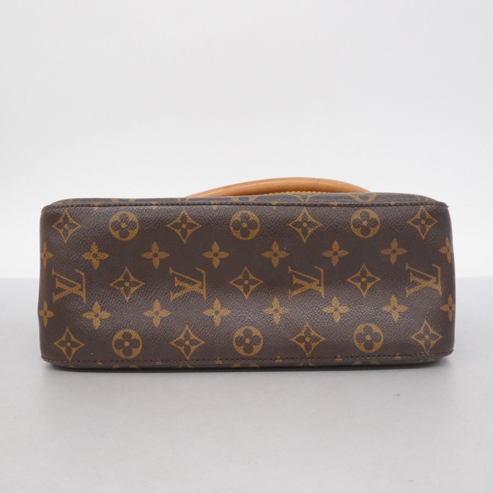 美品 ルイヴィトン M51145 モノグラムルーピングGM ショルダーバッグ 茶 ルイ・ヴィトン(Louis Vuitton) ルイ・ヴィトン ショルダーバッグ