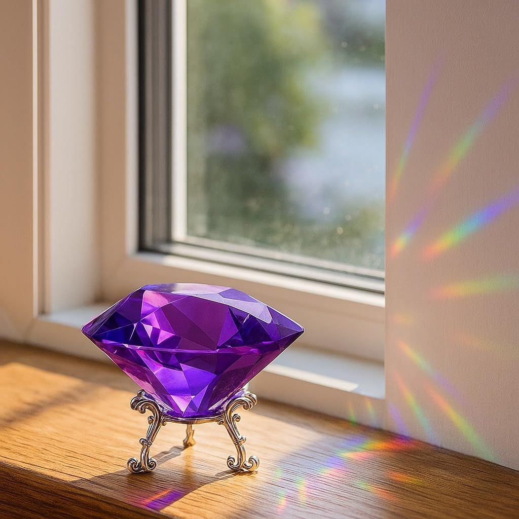 Lovep.c(ラブピーシー) クリスタル 置物 ディスプレイ インテリア サン