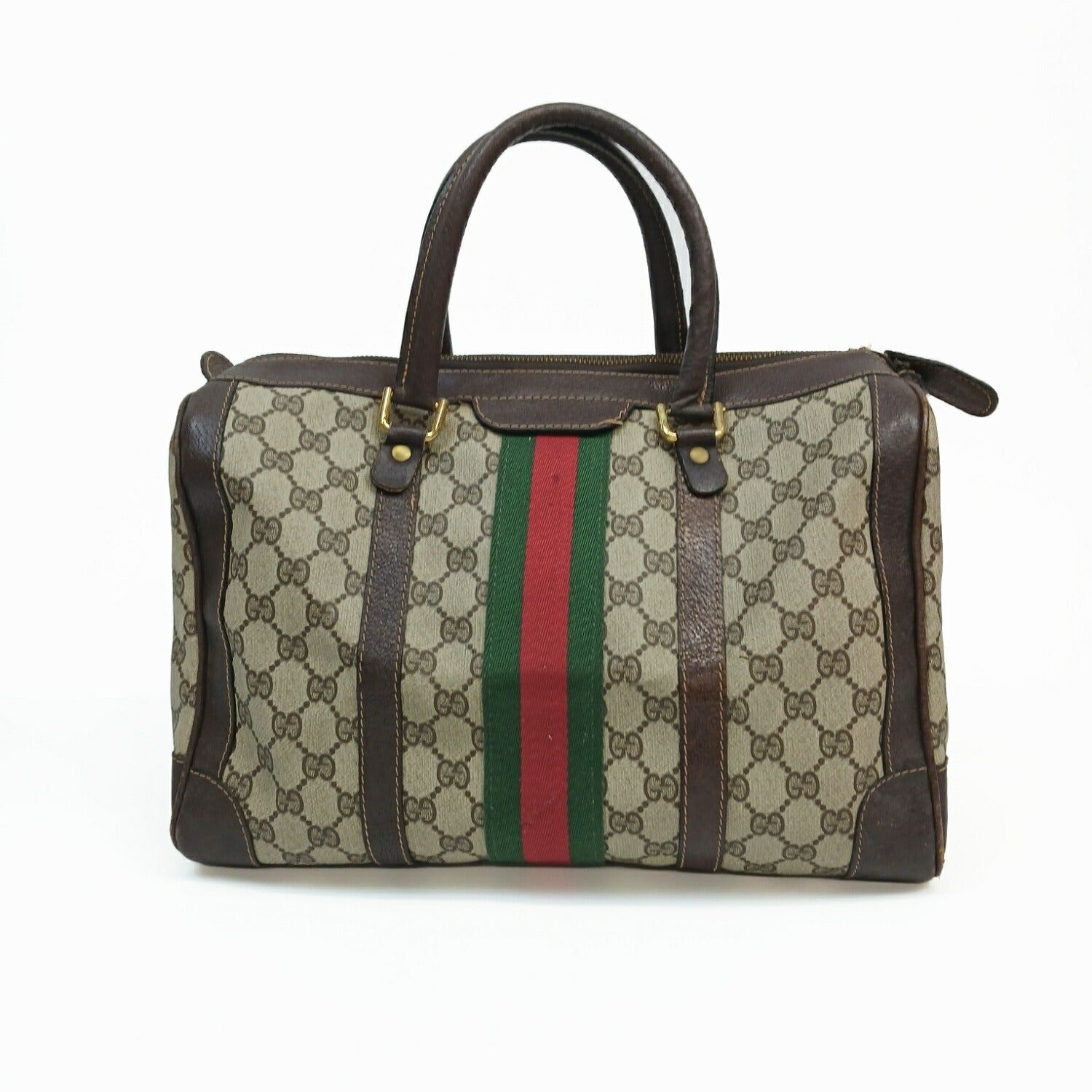 GUCCI グッチ オールド シェリーライン GGスプリーム ミニボストン
