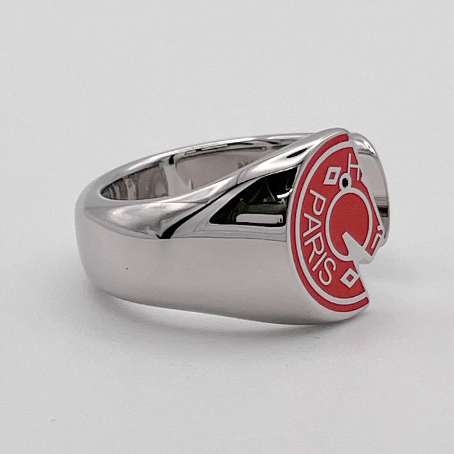 HERMES エルメス リング 15号 カルーゼル GD0224 リング 馬