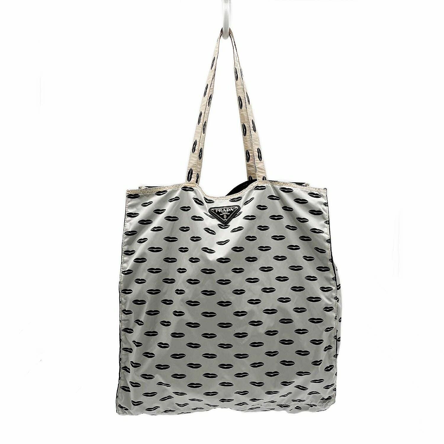 PRADA ナイロンエコバッグ あけ PRADA プラダ エコバッグ トートバッグ