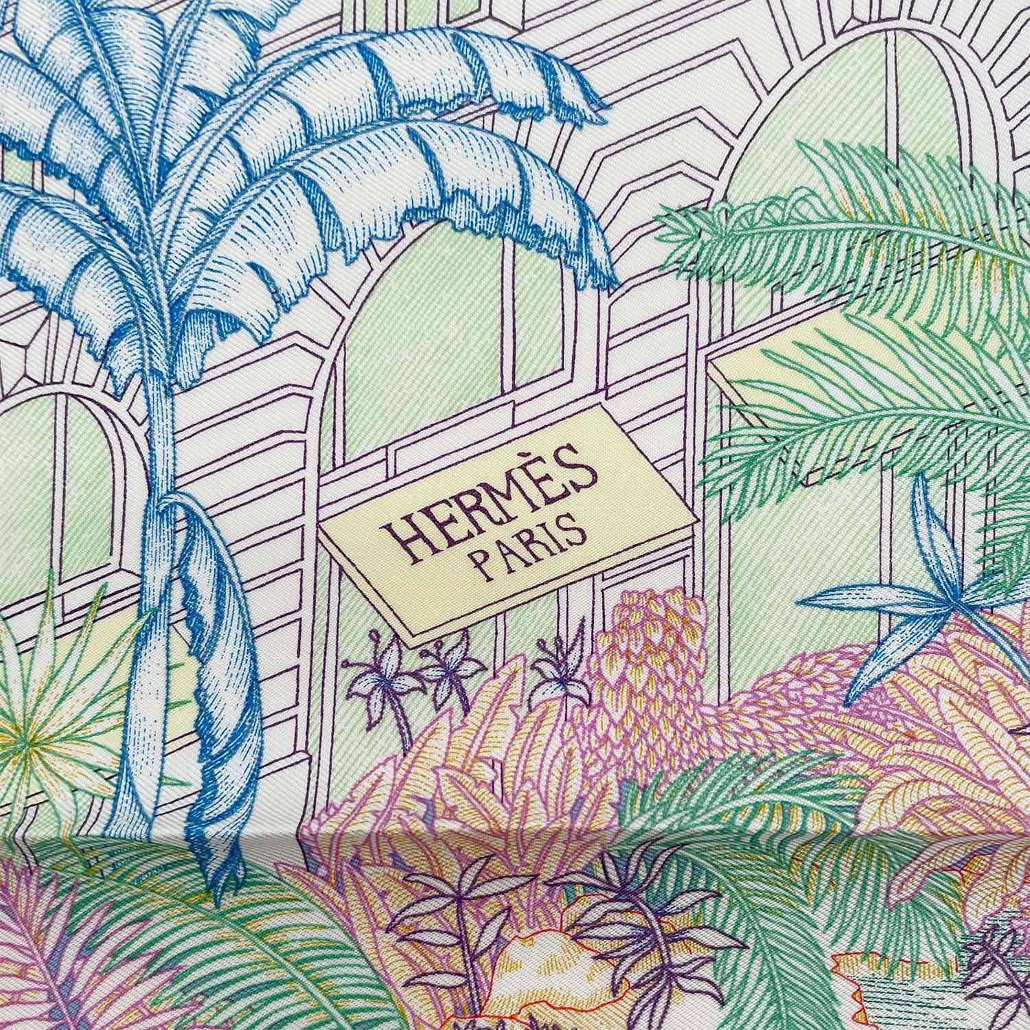 HERMES エルメス ガヴロッシュ42cm フォーブルトロピカルデタイユ