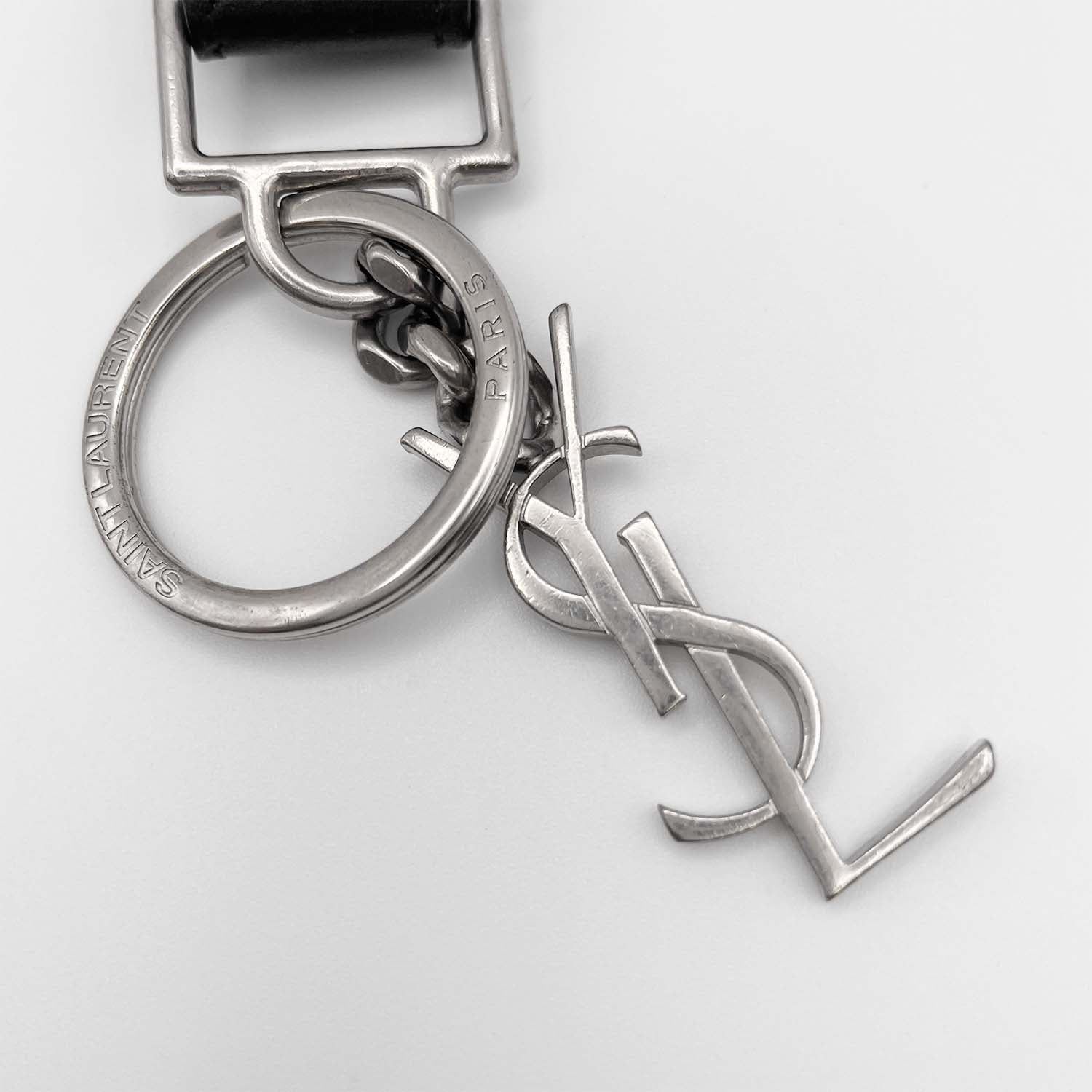 サンローランキーホルダーカサンドラキ ーリング YSL サンローラン