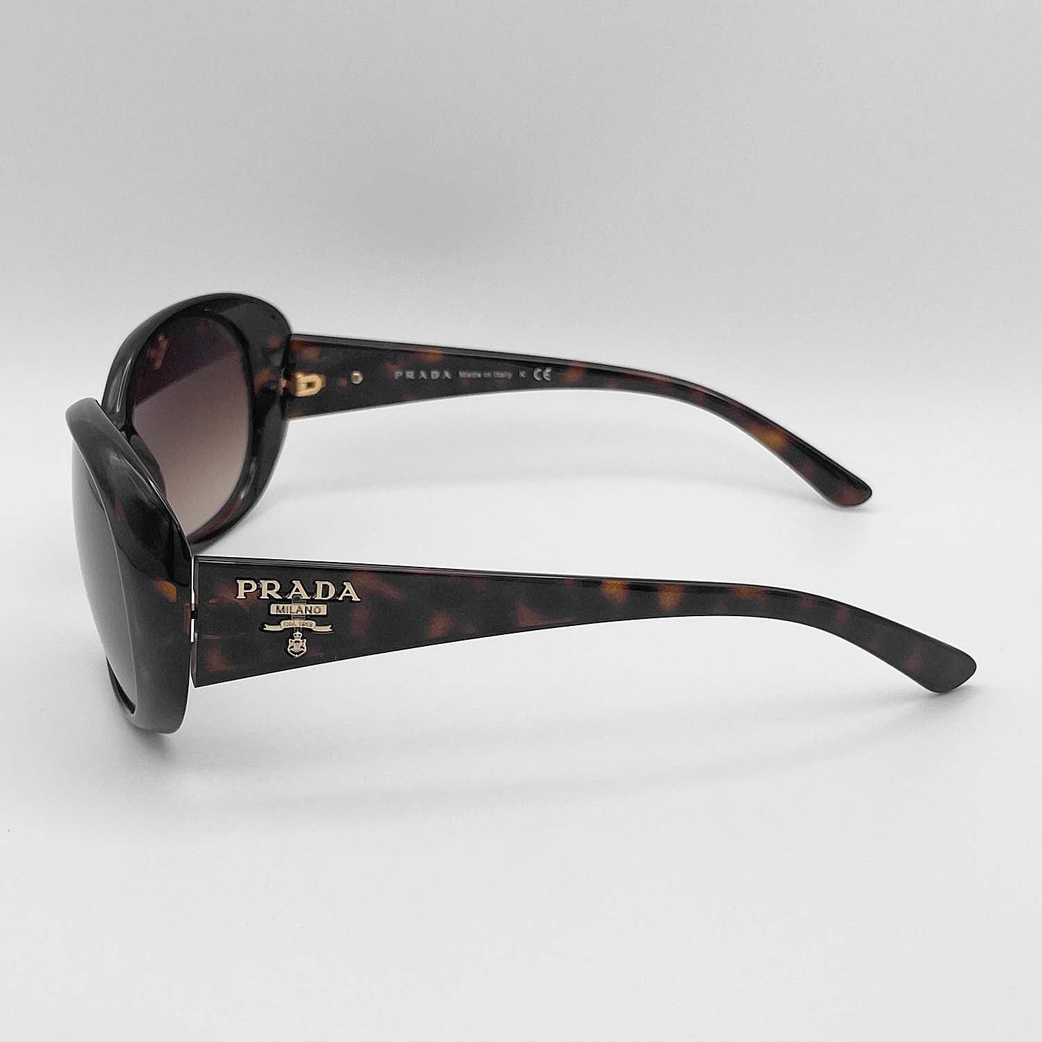 PRADA プラダ サングラス SPR26O オーバーサイズ ブラウン 【中古】 PRADA プラダ サングラス SPR26O オーバーサイズ ブラウン - メルカリ