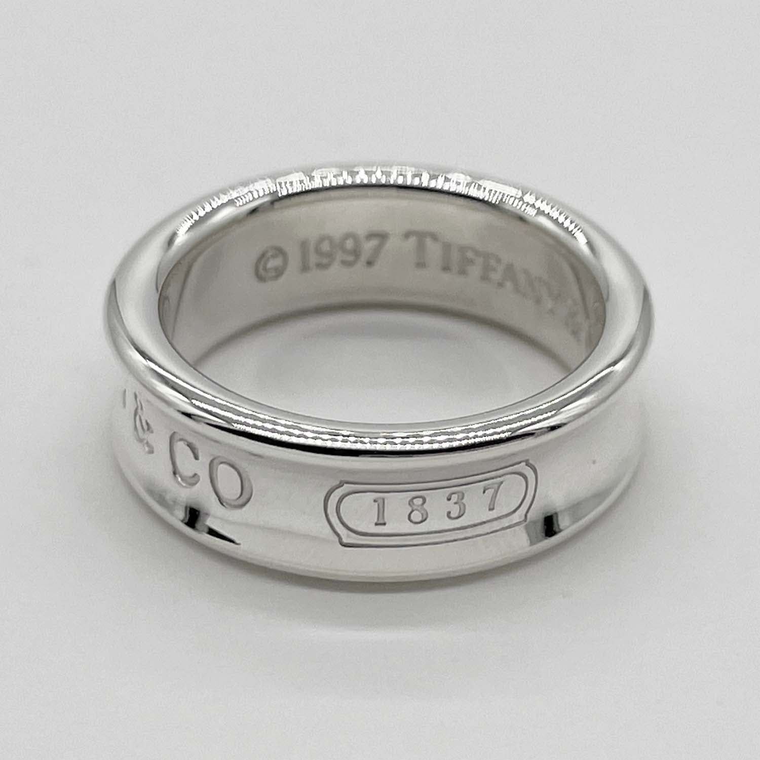 Tiffany&Co. ティファニー 15号 1837 ミディアム リング 指輪 SV925
