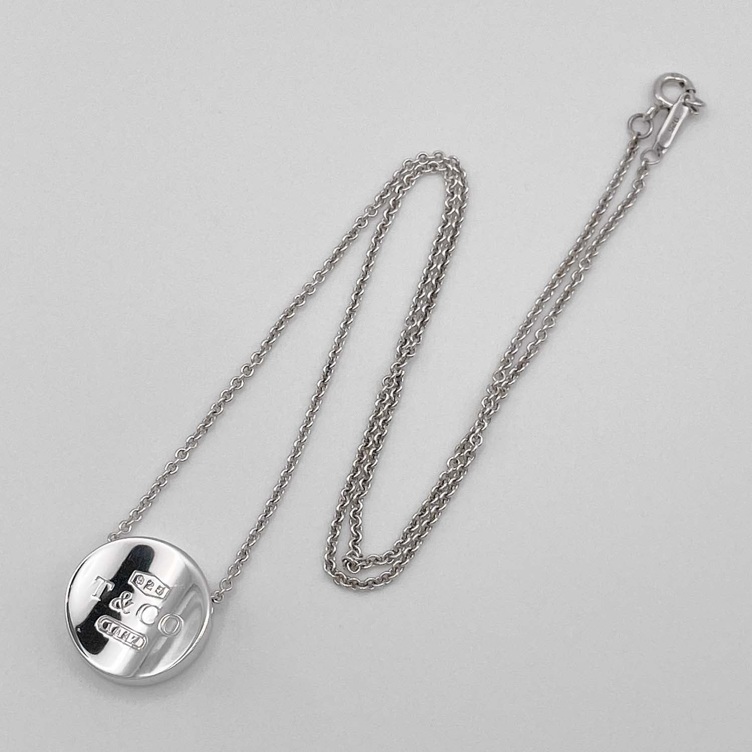 Tiffany&Co. ティファニー 1837 コンケーブ ネックレス SV925 ロゴ
