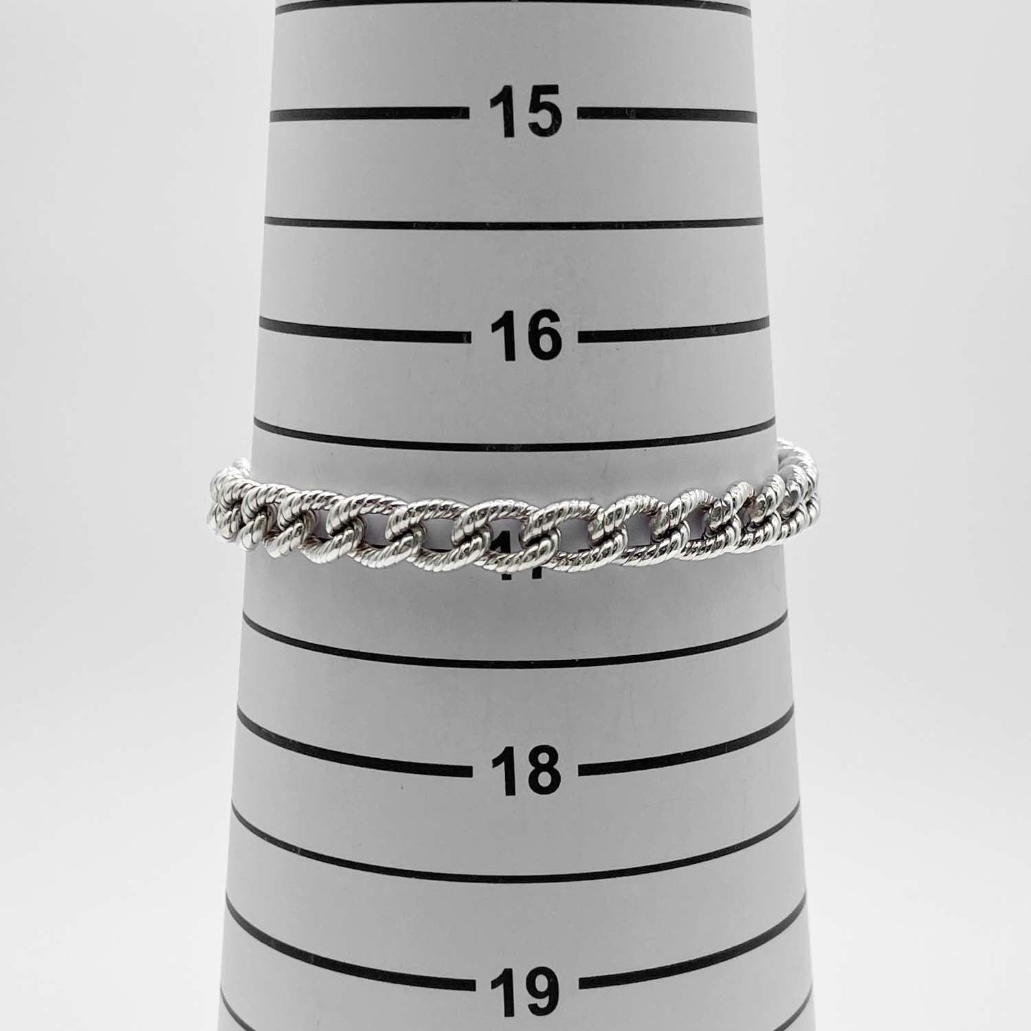 Tiffany&Co. ティファニー 17cm ツイストロープ ブレスレット