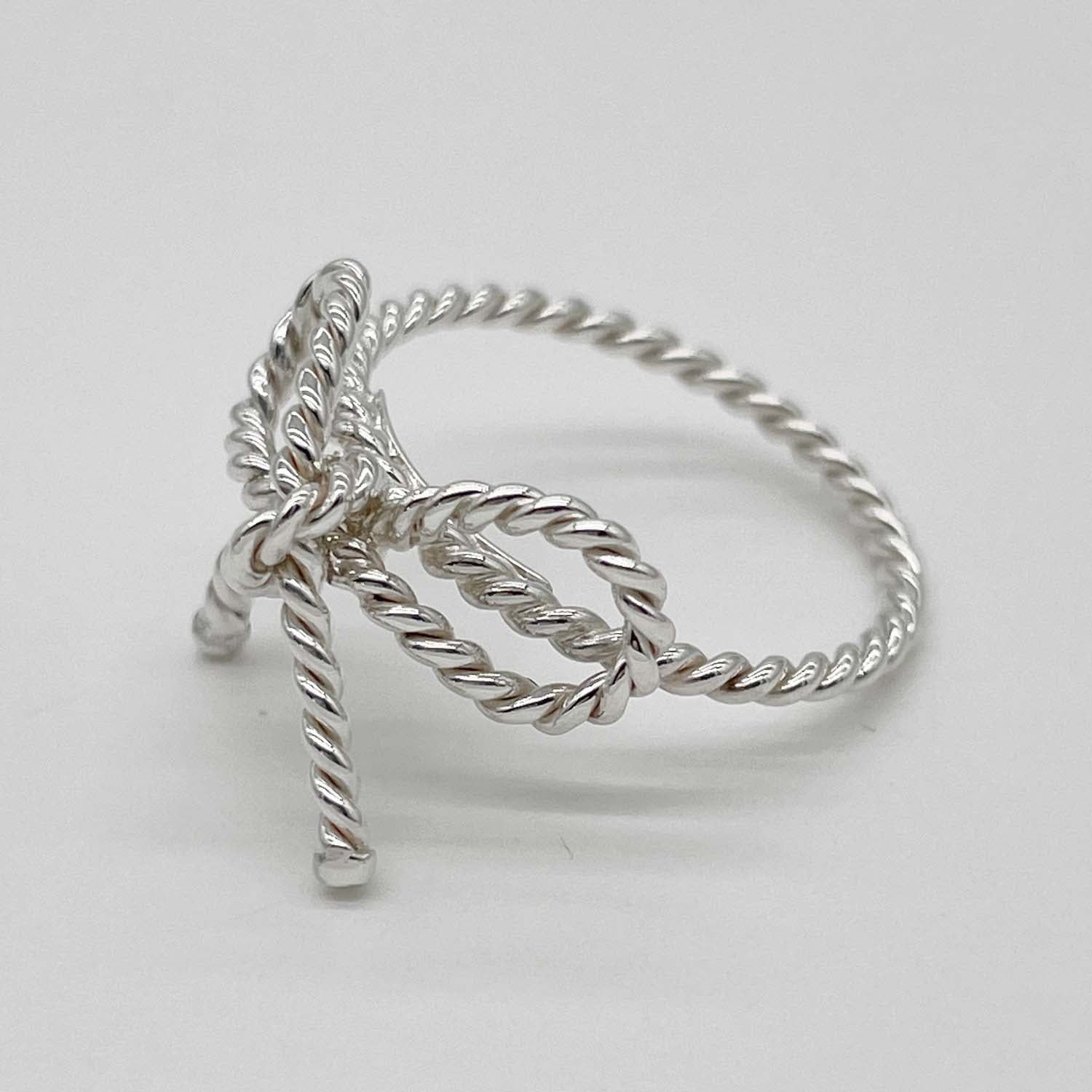 Tiffany&Co. ティファニー 10.5号 ツイストリボン リング 指輪 ロープ