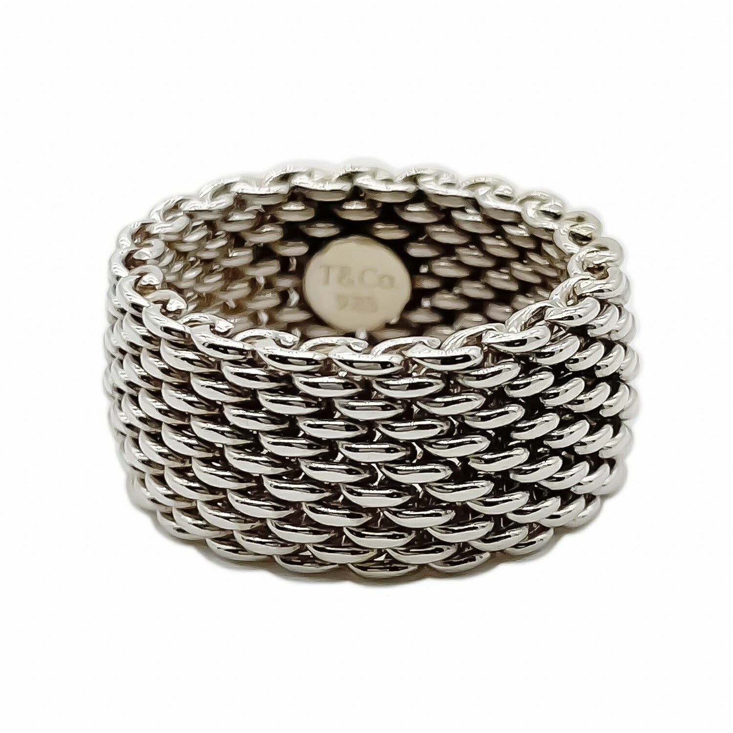 Tiffany&Co. ティファニー 12号 サマセット リング 指輪 メッシュ