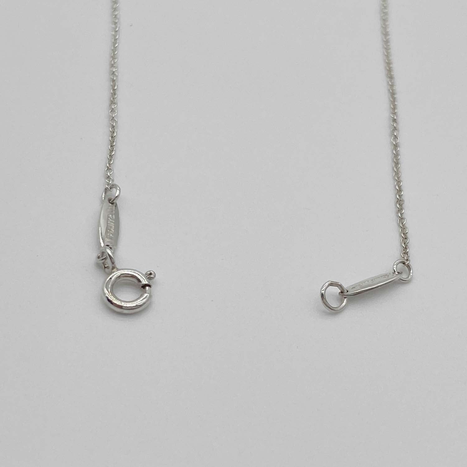 Tiffany&Co. ティファニー インフィニティクロス ネックレス エルサ