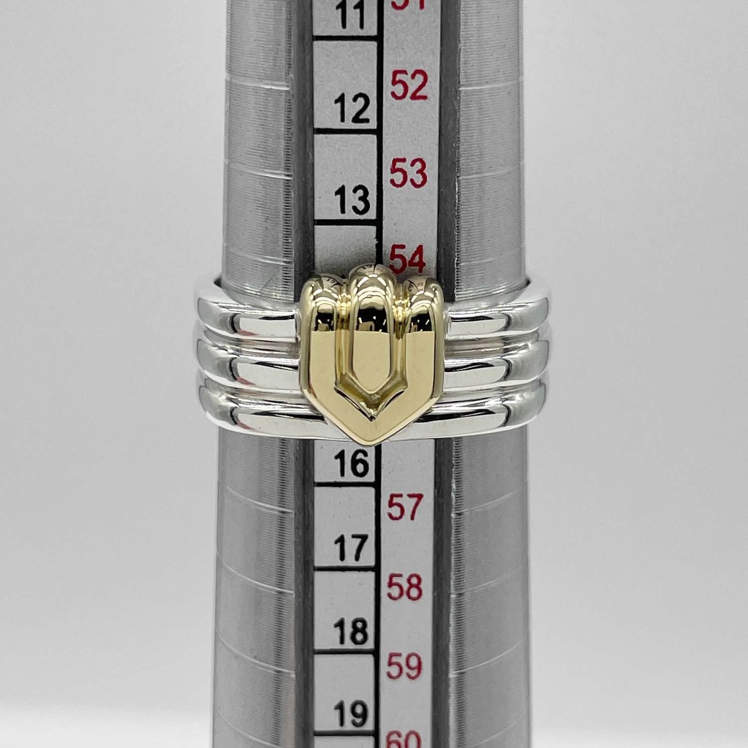 Tiffany&Co. ティファニー 14.5号 グルーブド シグネチャー リング 750