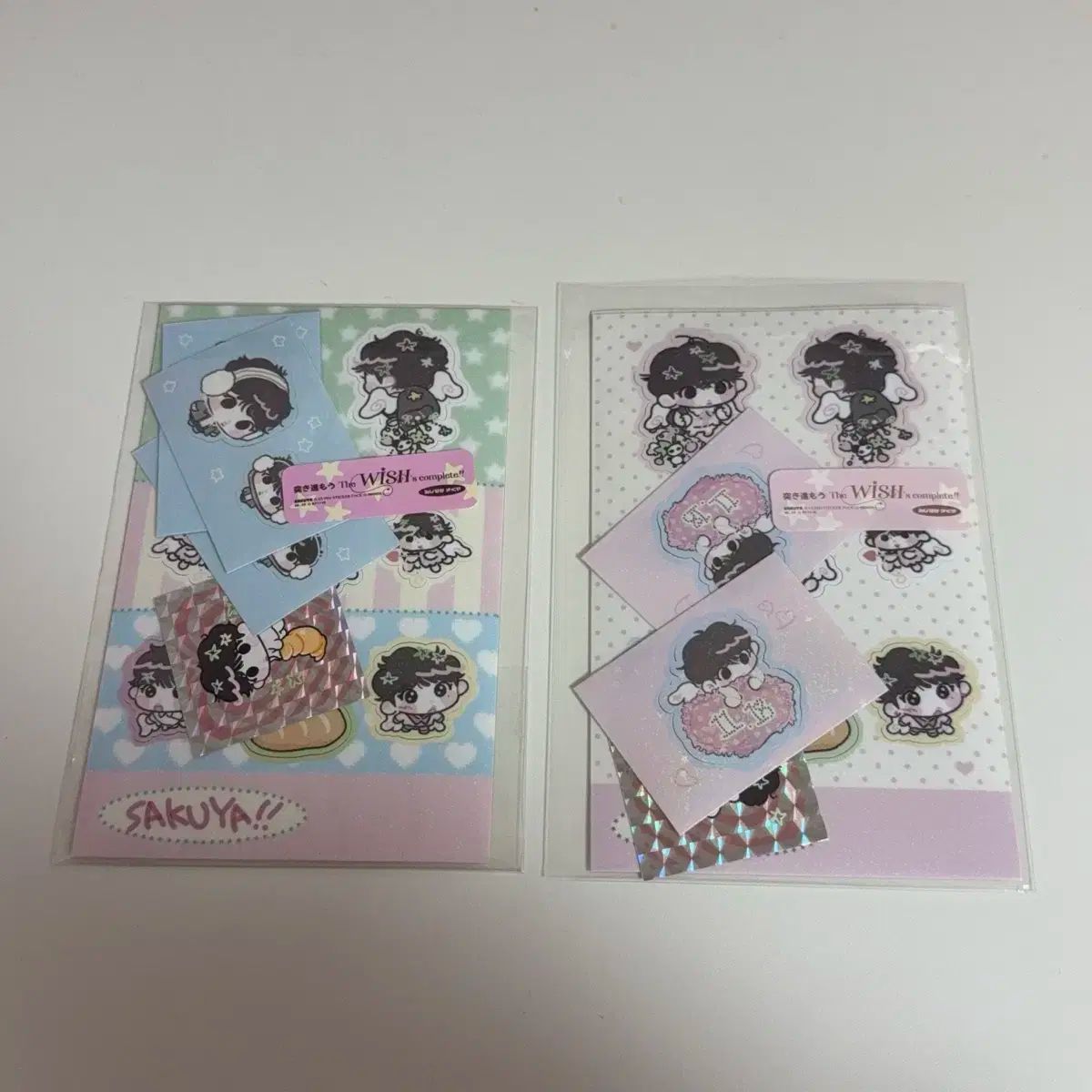 NCT(エヌシーティー) WIND AND WISH ブク ブク サクヤ ステッカー 쿵