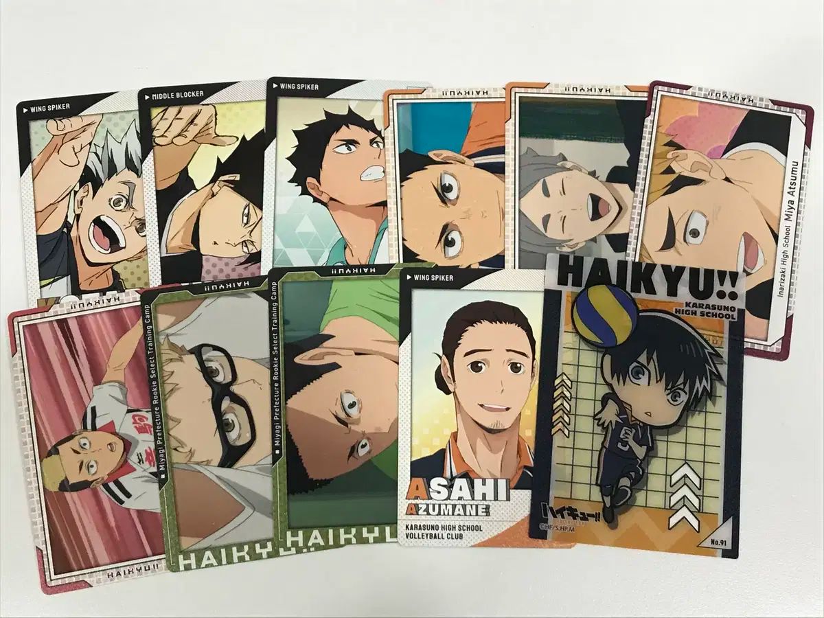 ハイキュー スナップカード スナップマイド2弾 クリアカード トレカ