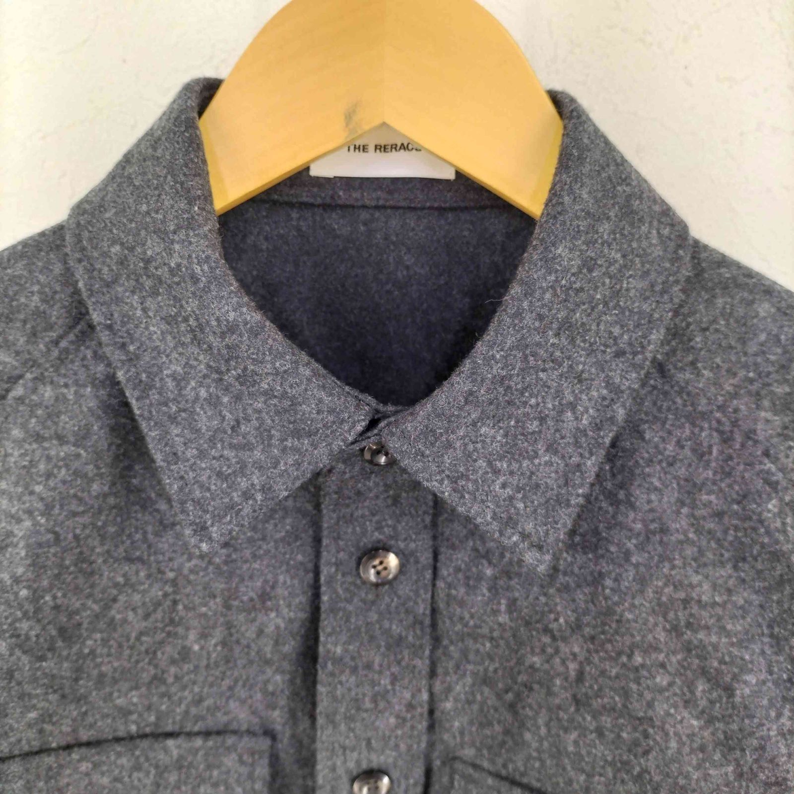 ザリラクス THE RERACS 2/54 COLLEGE FLANNEL CPO SUPER SHORT BLOUSE