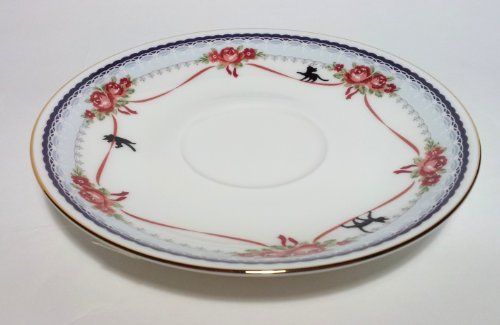Noritake ノリタケ カップ & ソーサー ( コーヒー ティー 兼用) 190cc 魔女の宅急便 ブルー ボーンチャイナ MJ97221/H-613L [02:ブルー]