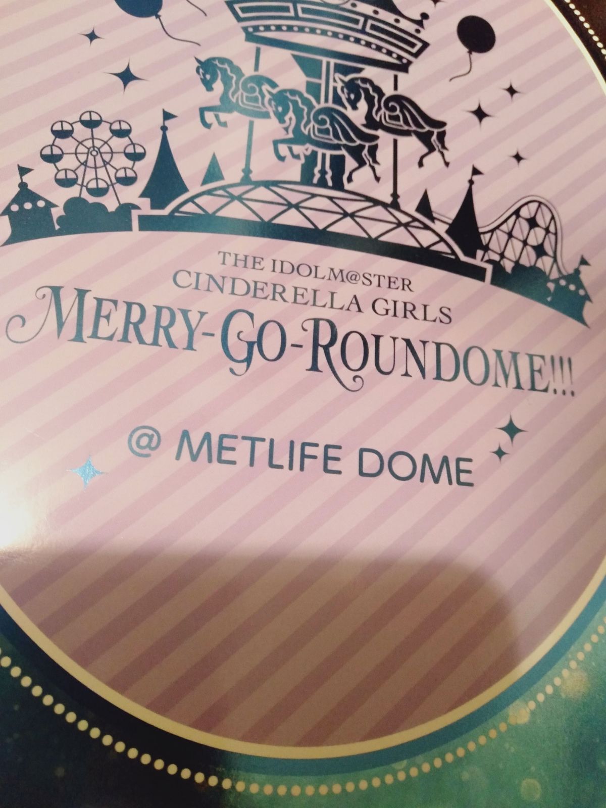 パンフレット】THE IDOLM＠STER CINDERELLA GIRLS 6thLIVE MERRY-GO