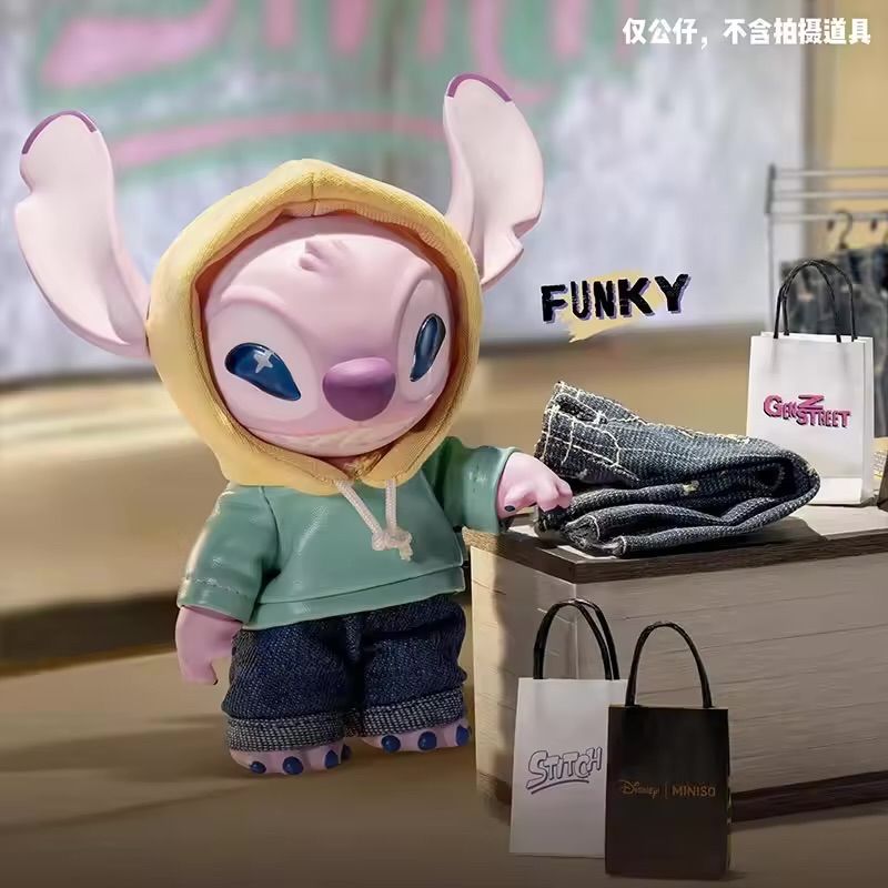 即納】MINISO Stitch Gen Z Street スティッチ ブラインドボックス 6体