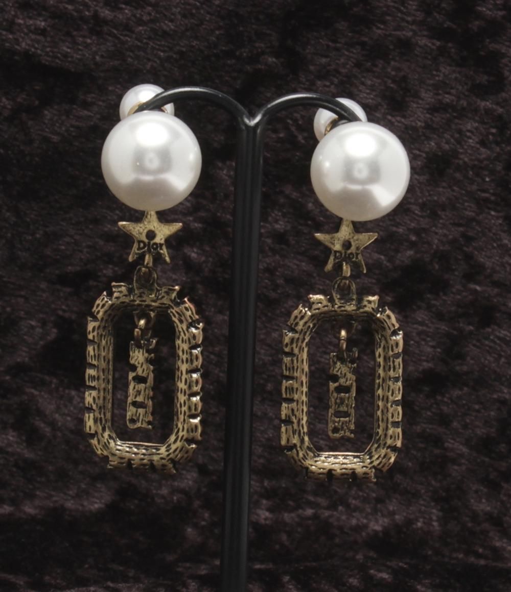 クリスチャンディオール ピアス JADIOR フェイクパール レディース