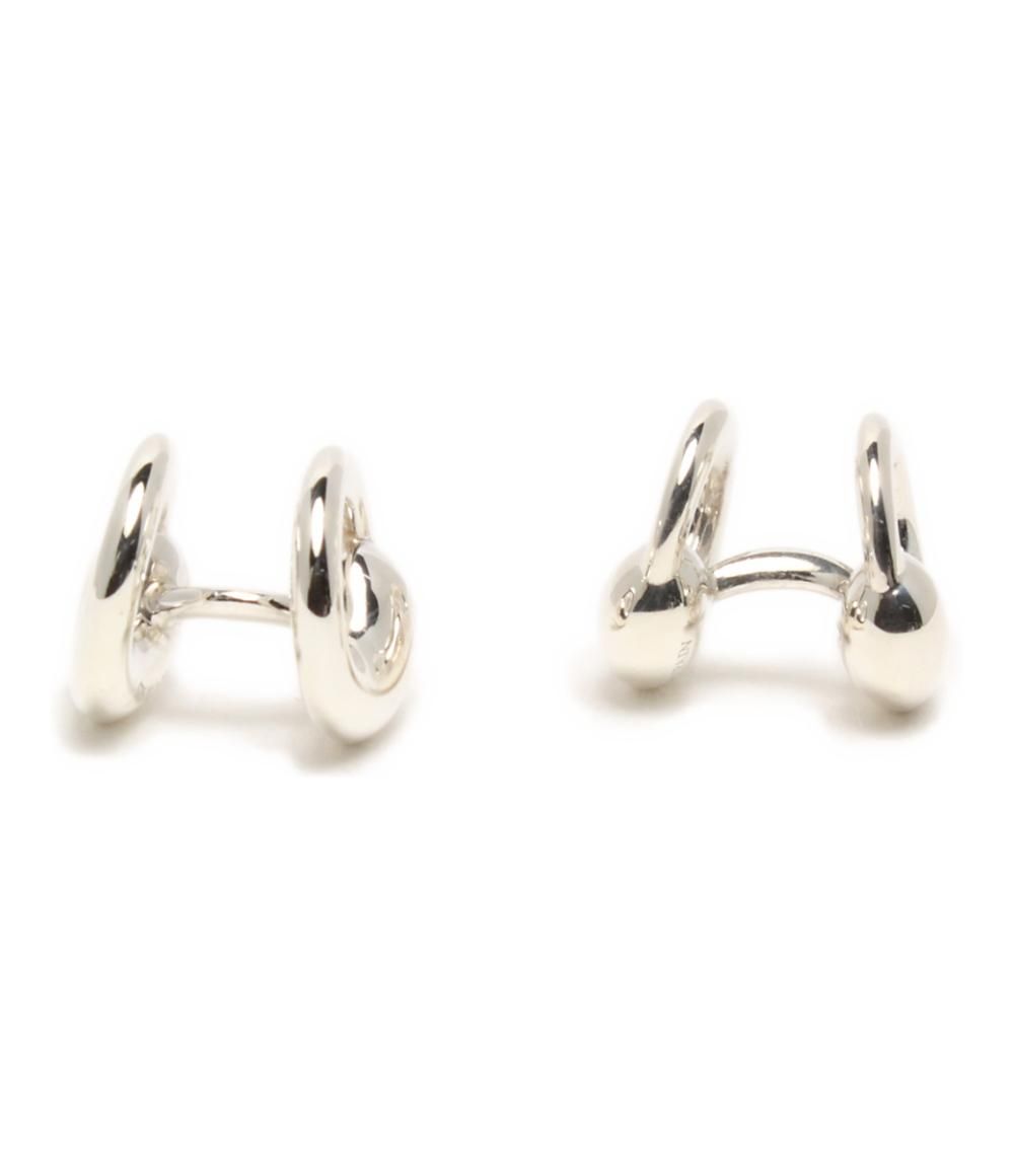 【美品】ティファニー　TIFFANY&CO.　エターナルサークル　カフス　SV Tiffany & Co. - TIFFANY&Co. ティファニー エターナルサークル カフス