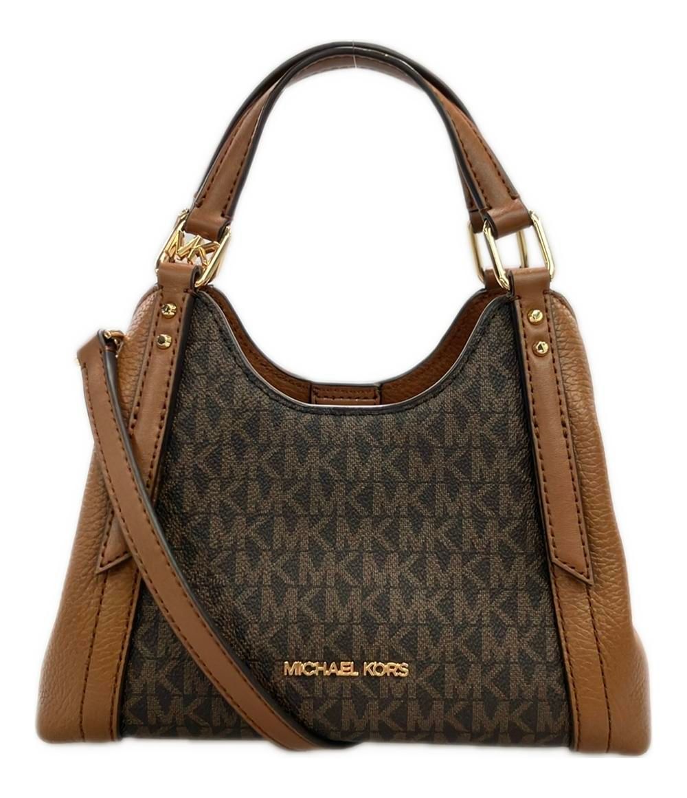 マイケルコース ハンドバッグ ショルダーバッグ コンバーチブル メッセンジャーバッグ 2WAY 斜め掛け MKシグネチャー レディース MICHAEL KORS