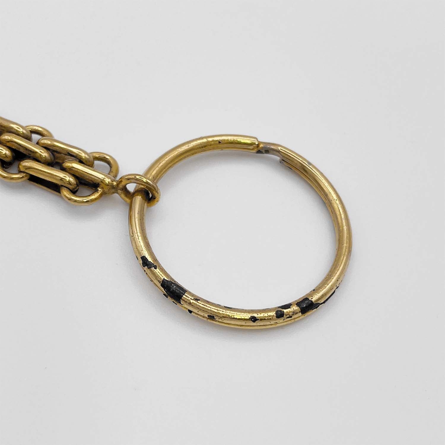 CHANEL シャネル キーホルダー キーリング ゴールド ヴィンテージ ココ