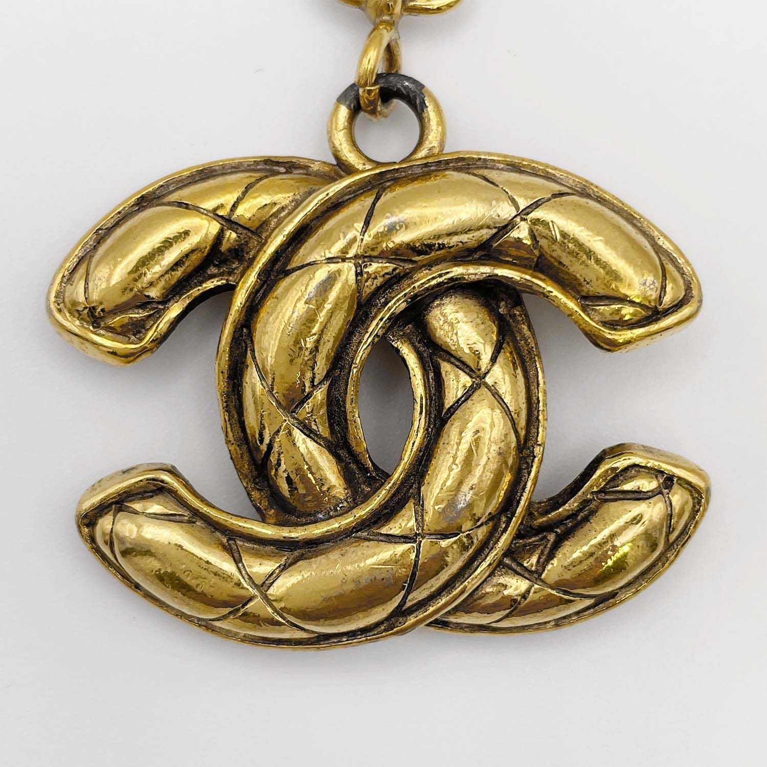 希少　CHANEL シャネル　キーホルダー　キーリング　ヴィンテージ　ココマーク CHANEL シャネル キーリング キーホルダー ココマーク マトラッセ