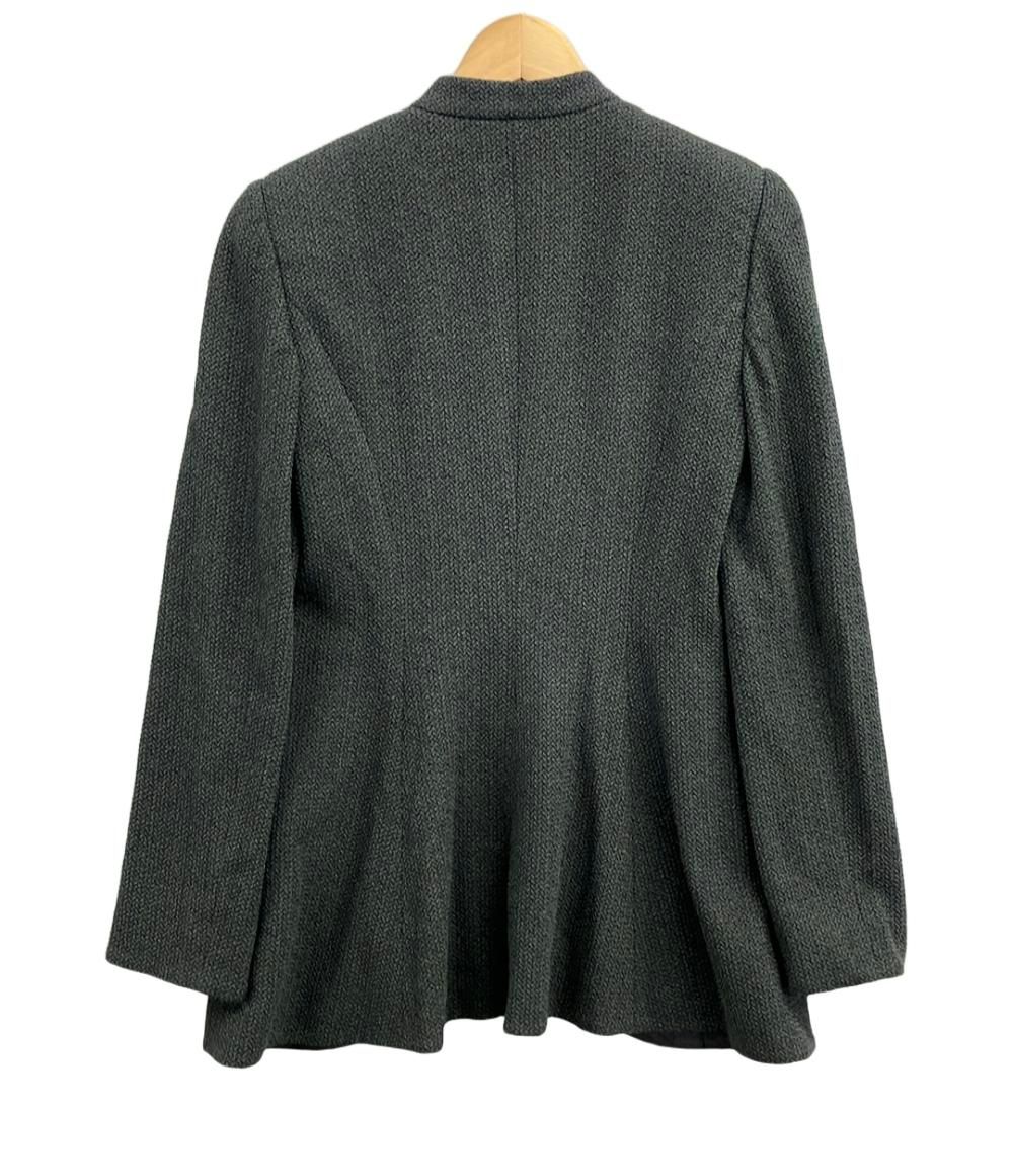 アルマーニコレッツォーニ ノーカラージャケット レディース SIZE 38