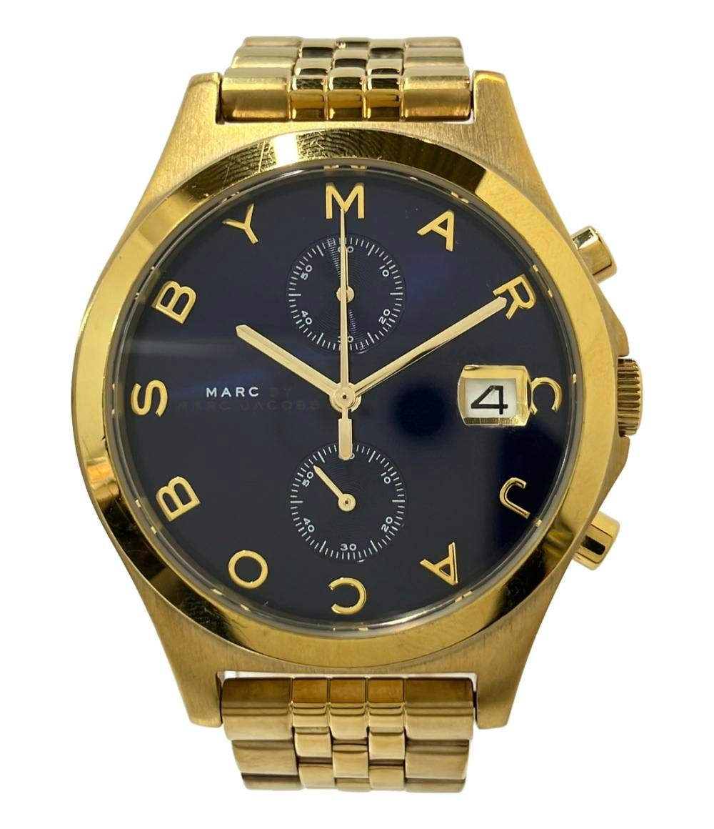 稼働 箱付 MARC BY MARC JACOBS ボーイズ 腕時計 クォーツ 99 