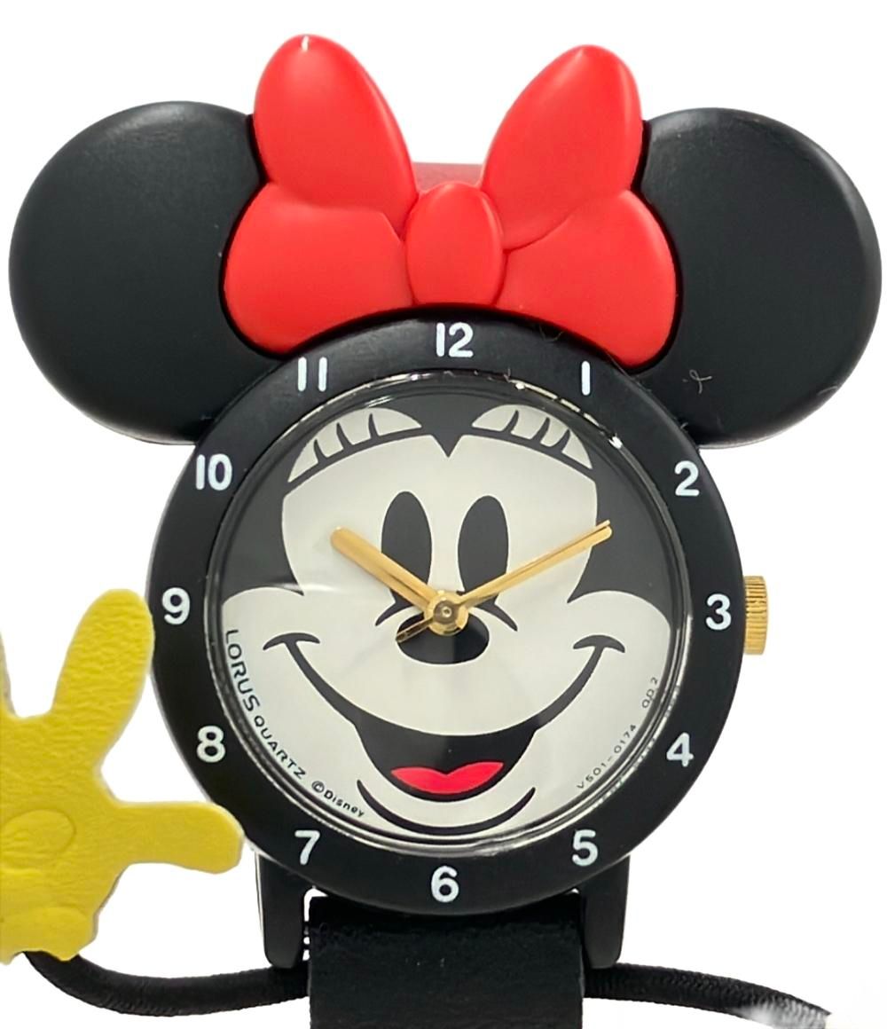 ローラス 腕時計 ミニーマウス V501-0110 クオーツ キッズ Lorus