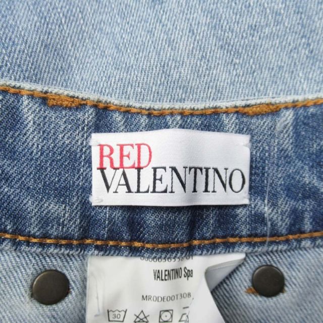 レッド ヴァレンティノ RED VALENTINO ワイドシルエット ジーンズ
