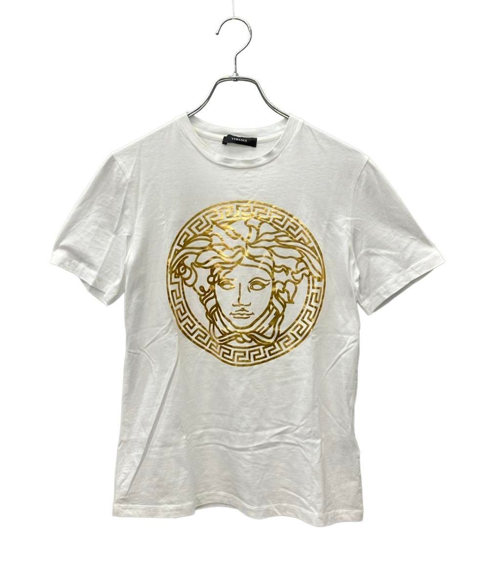 Mimi 様3枚おまとめVERSACE ★半袖Tシャツ 柄 白 小売業者 ヴェルサーチ 半袖Tシャツ メデューサプリント レディース