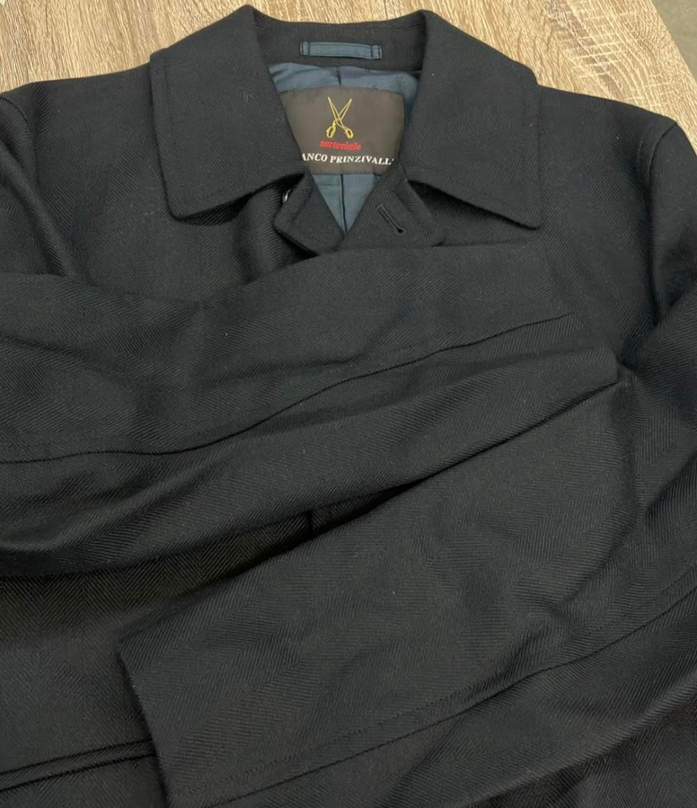 Franco Prinzivalli チェスターコート 美品 フランコプリンツィバァリー チェスターコート メンズ SIZE 48