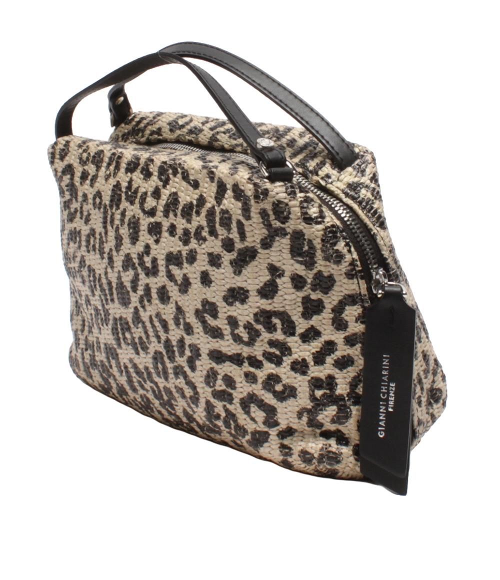 ジャンニキアリーニ ハンドバッグ レオパード柄 レディース GIANNI