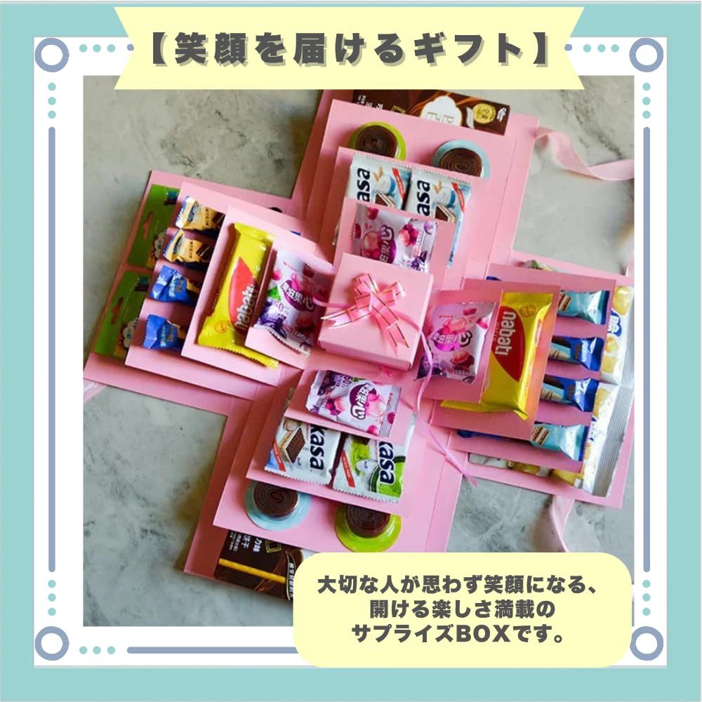 ideastore ギフトボックス プレゼント びっくり箱 仕掛け ラッピング