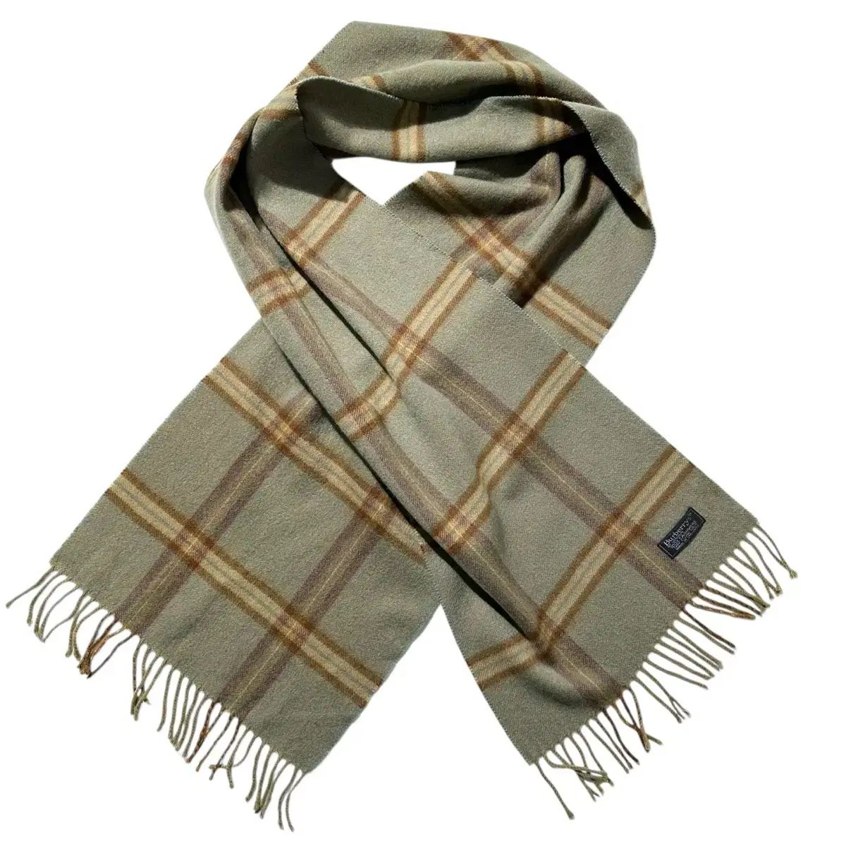 BURBERRY バーバリー マフラー カシミア100％ キャメル(マフラー