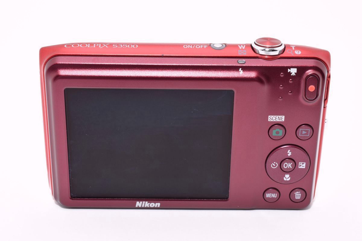 良品｜Nikon COOLPIX S3500 光学7倍ズーム 有効画素数 2005万画素 