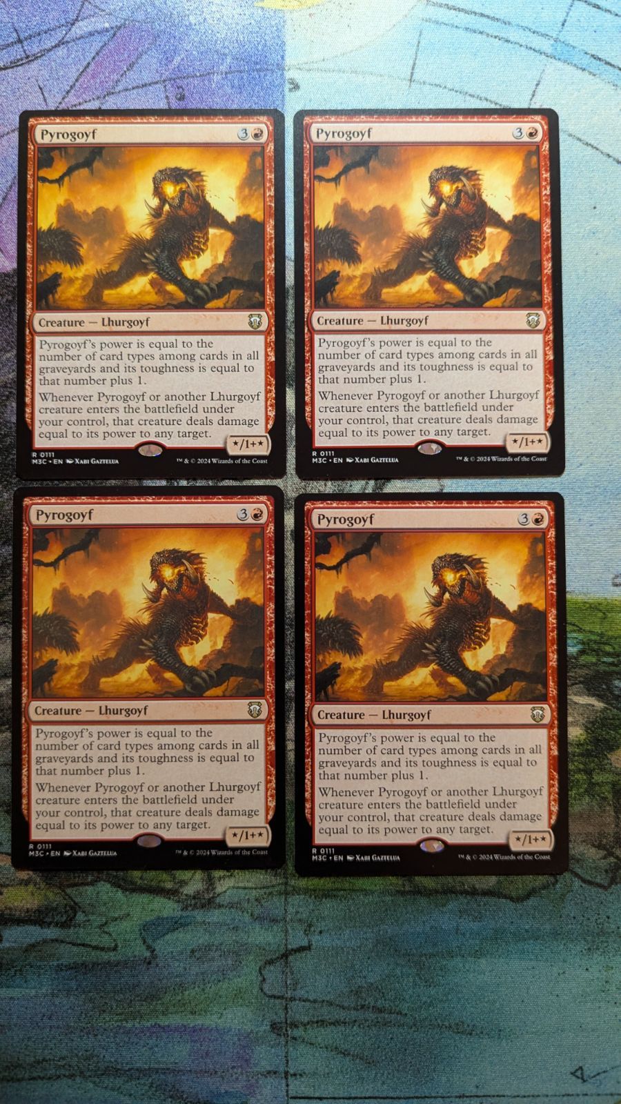 MTG パイロゴイフ 拡張アート 英語 4枚セット MTG パイロゴイフ 英語4枚まとめ売り - メルカリ