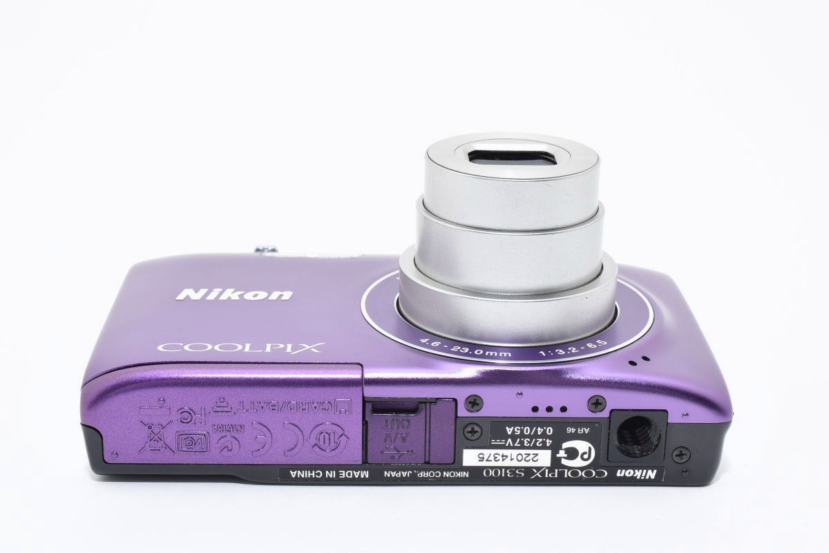 極美品｜Nikon COOLPIX S3100 クールピクス デジタルカメラ ファイン