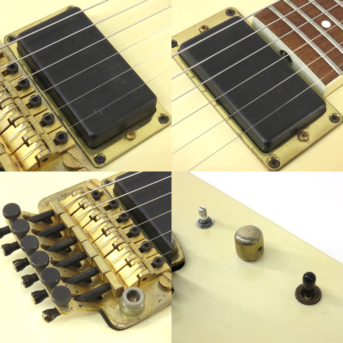 フェルナンデスエレキギター、アンプ色々セット(中古) FERNANDES フェルナンデスBSV-80J Mod ホワイト Vタイプ エレキギター