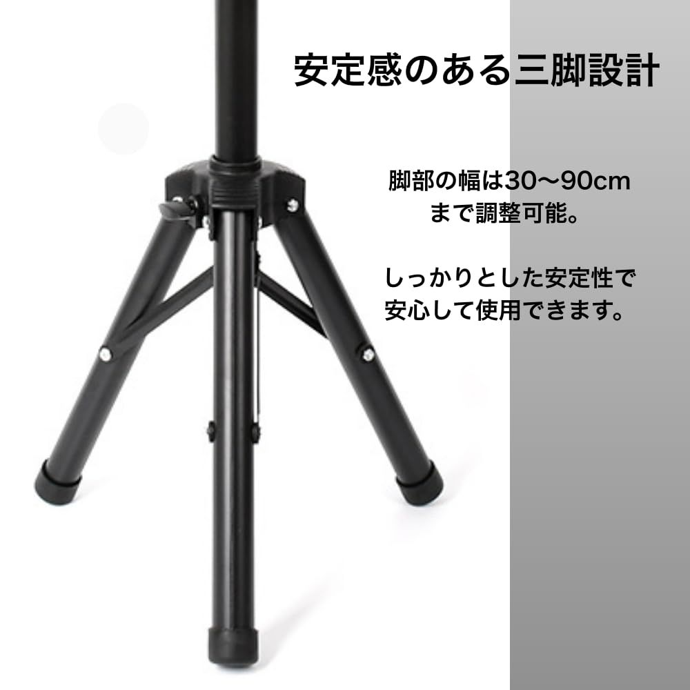 スピーカースタンド 高さ調整 60-120cm 100-180cm 伸縮式 スピーカー台