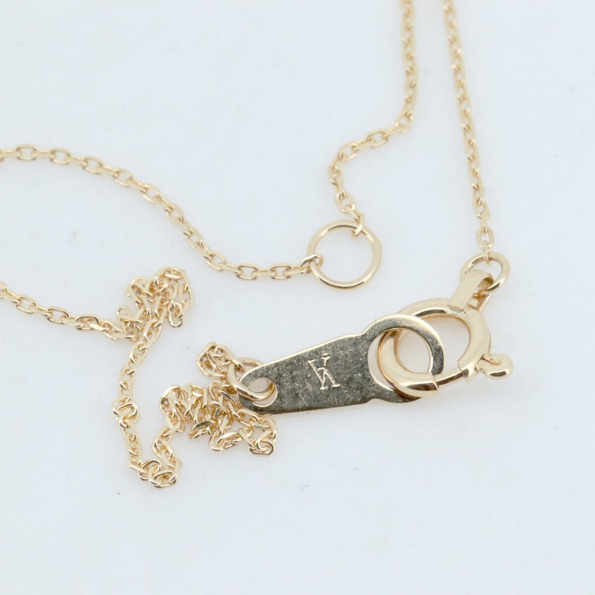 ヴァンドーム青山 ホースシュー ダイヤモンド ネックレス 0.16ct K18YG