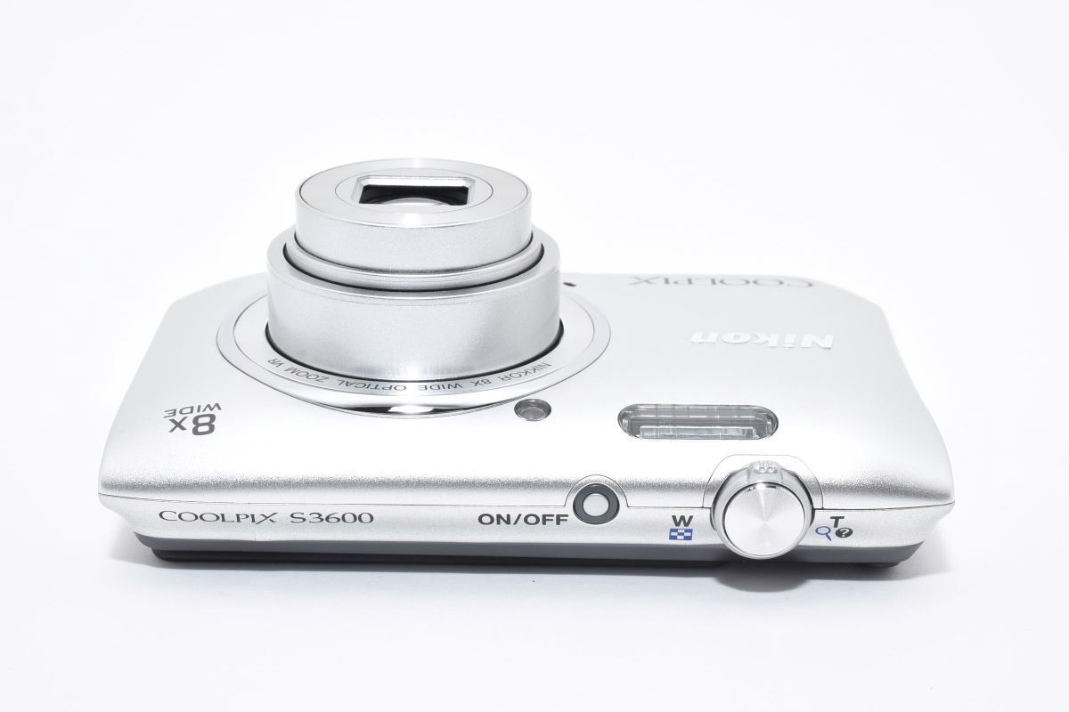 美品｜Nikon COOLPIX S3600 8倍ズーム 2005万画素 クールピクス