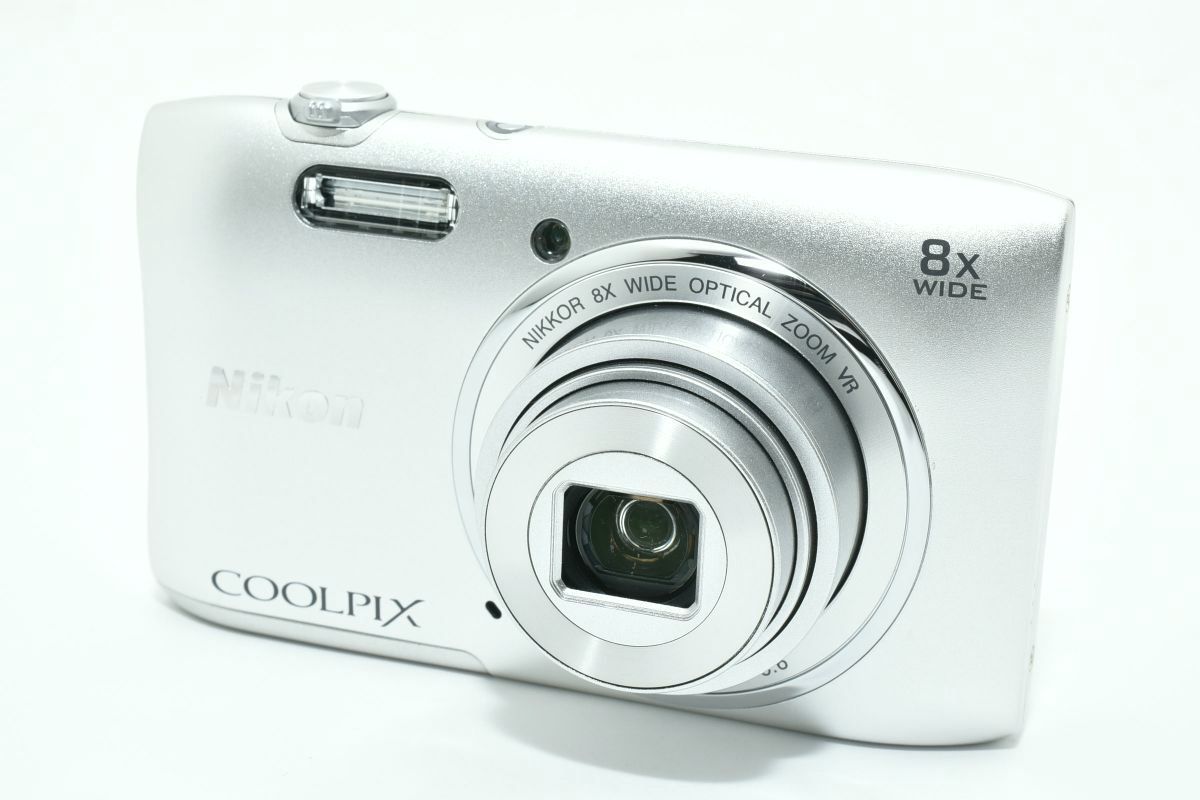 美品｜Nikon COOLPIX S3600 8倍ズーム 2005万画素 クールピクス
