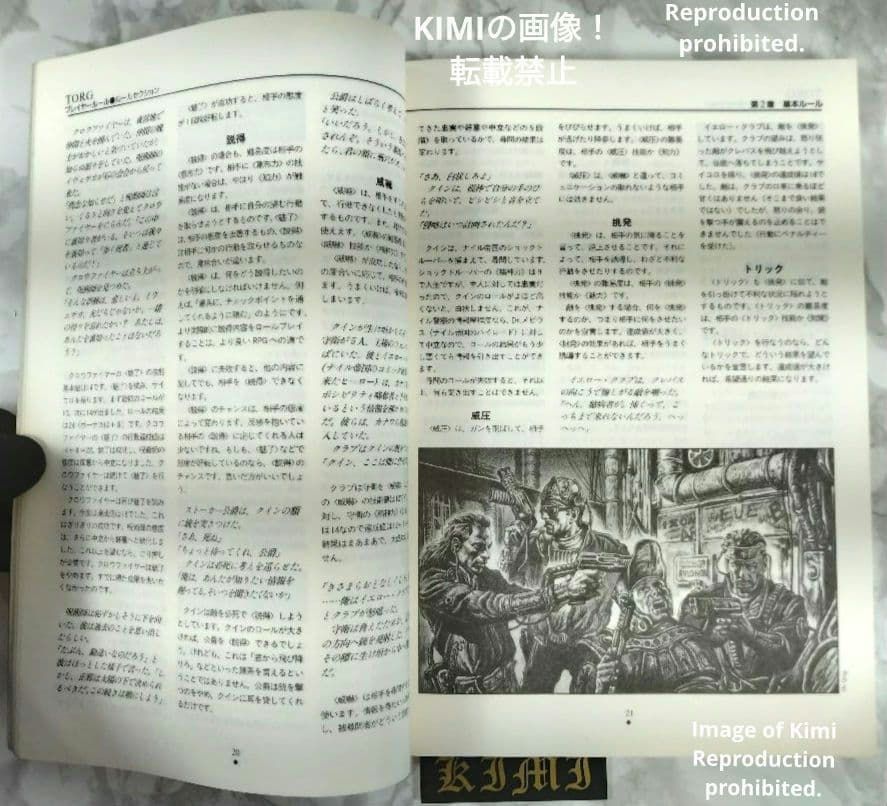 TORG トーグ基本ルール 本 1993/1/1/10 初版 山北篤 監修 TORG Basic 