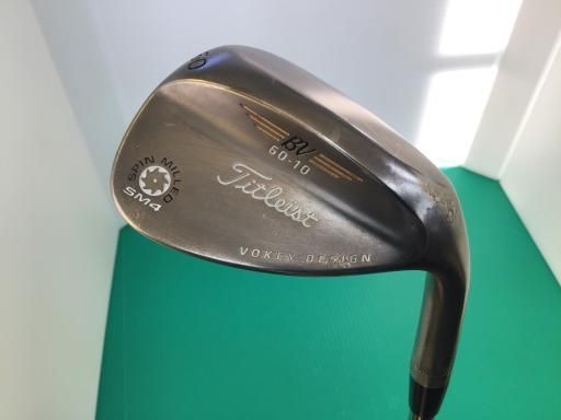 【中古】 タイトリスト VOKEY SPIN MILLED SM4 ブラックニッケル 60/10 ウェッジ WG NS PRO 950GH (フレックスS) メンズ 男性用 右利き 右用 Cランク ゴルフクラブ