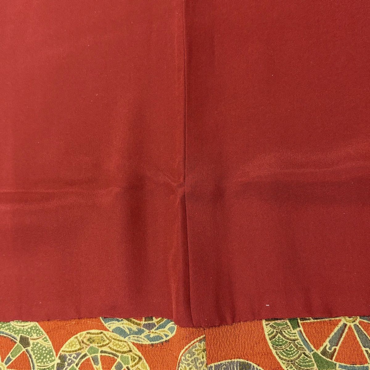 平和屋着物□極上 道中着 ロング丈 レース 変わり市松 逸品 未使用