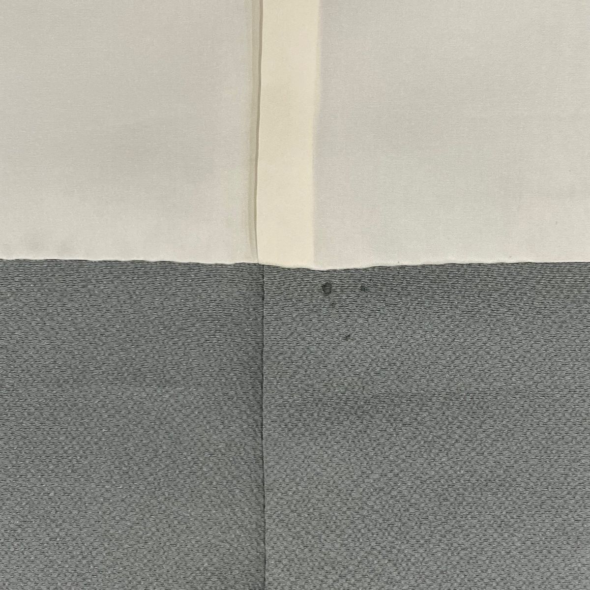 訪問着 身丈167cm 裄丈64.5cm M 袷 辻が花 金彩 ぼかし 青灰色 正絹