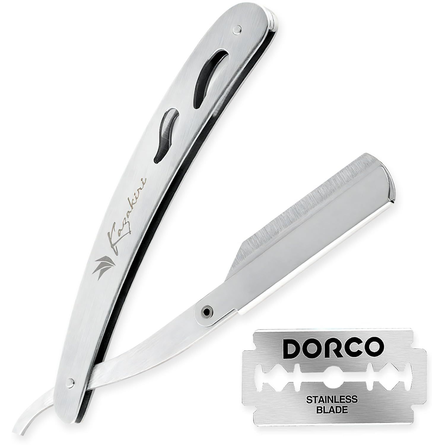 顔剃り 替刃2刃（1枚）付き 髭剃り メンズ 【プロ理容師監修x感動深